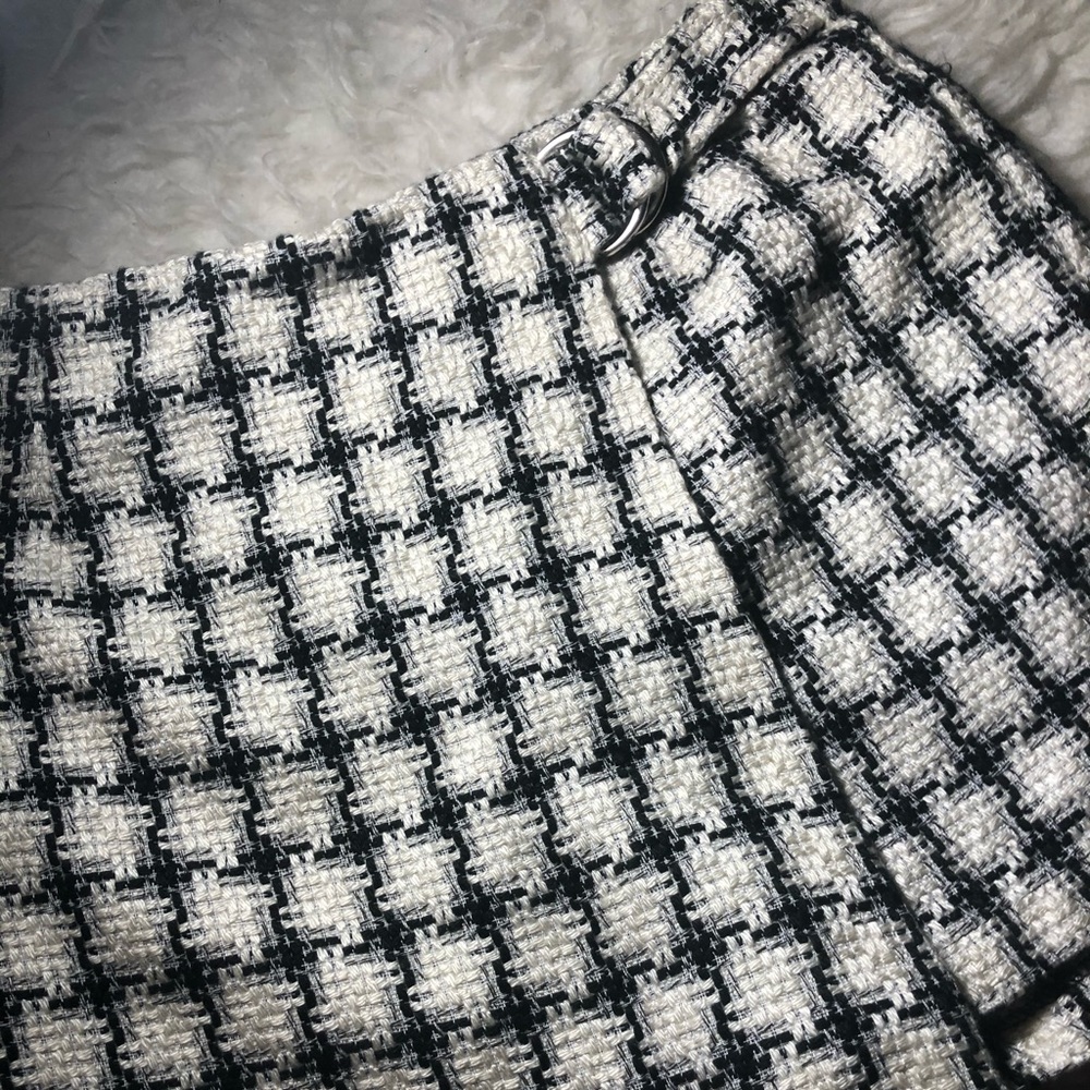 Forever 21, mini, black and white, skirt! :)